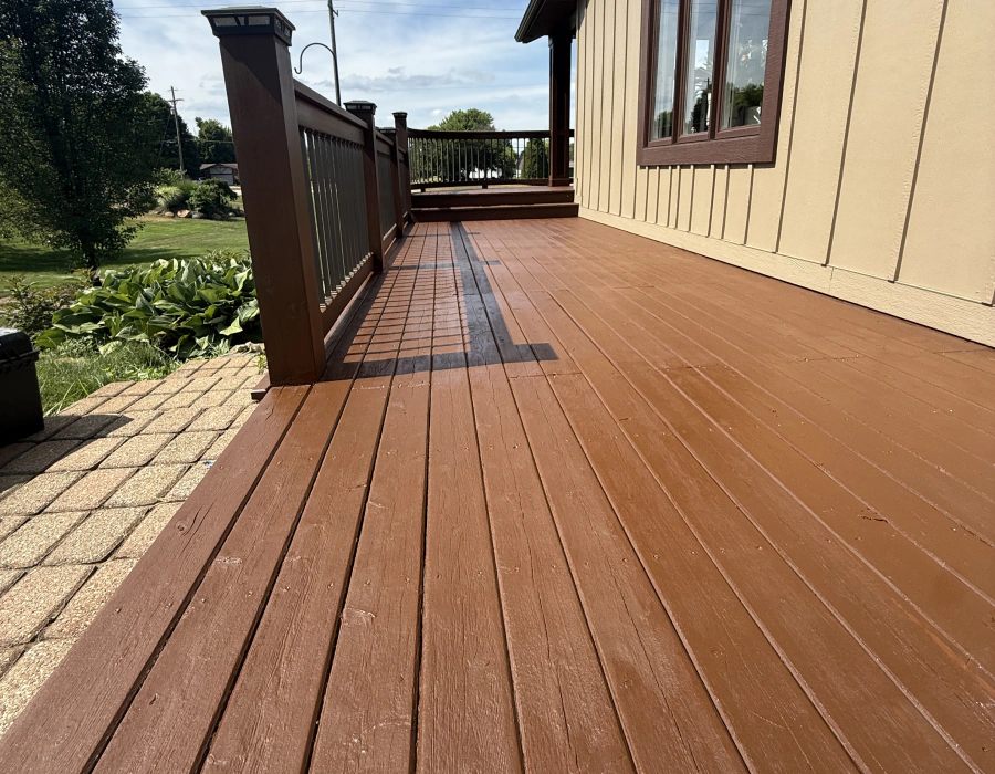 deck repainting